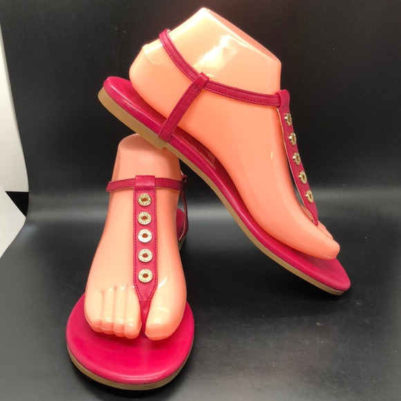 Cole Haan Shoes - COLE HAAN ELECTRA EFFIE PINK LEATHER SANDAL 7.5